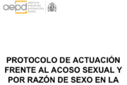 Acoso Sexual y AEPD